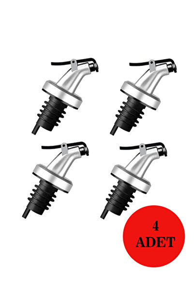 Mode Cool Şişe Ucu Tıpası Akıtmaz  Yağlık Cam Şişe Başlığı Limon Sirke Sıvıyağ Şişesi Aparatı