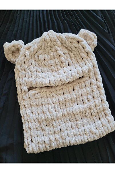 ARTTMACRAME قناع الثلج - بالاكلافا والعاج