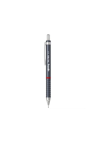 Rotring Retro Versatil Pen, 0.5 mm Nib, Metallic Gray, Ergonomic Grip