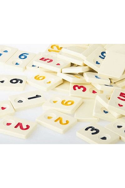 NEZADE STORE Adult Large Size Plastic Okey Set (Lisinya)
