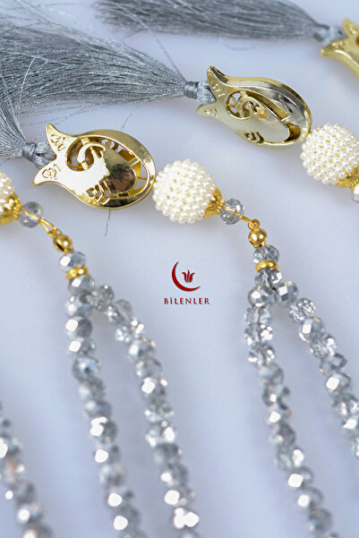 Bilenler Mărgele de rugăciune din cristal Mevlitlik pentru cadou, 1 bucată cu...