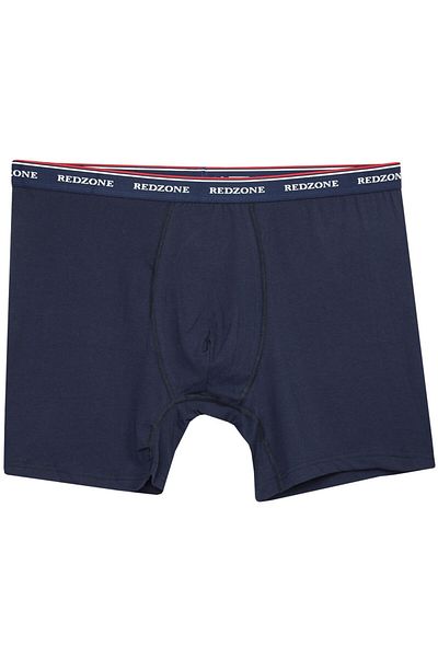 tambattal Μπόξερ μπαμπού Lycra Plus Size Navy Blue