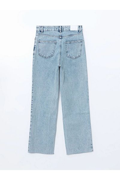 LC Waikiki Xside Blue Straight Fit Women's Jeans