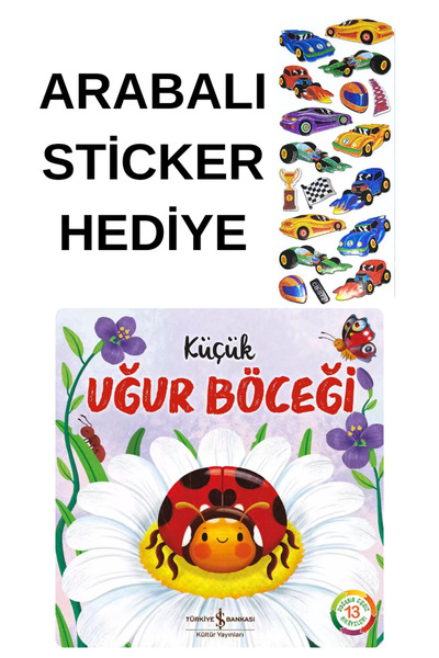 TÜRKİYE İŞ BANKASI KÜLTÜR YAYINLARI ARABALI STİCKER HEDİYELİ - OKUL ÖNCESİ RE...