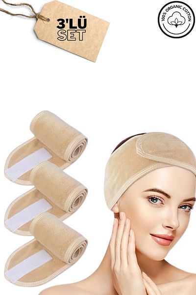 Mokita Home Φρύδια Πορτοκαλί Μαλλιά 3-Kü Lite Process Ανδρικό & Γυναικείο Μακιγιάζ Yoga Spa Athlete Bandana