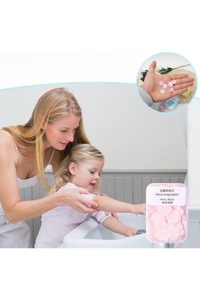 Vitastyle Portable 2-Petal Magic Soap Pink