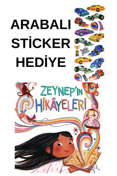 TÜRKİYE İŞ BANKASI KÜLTÜR YAYINLARI ARABALI STİCKER HEDİYELİ - OKUL ÖNCESİ RE...