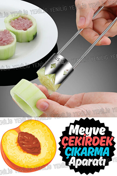 Yenilig Hızlı Dolma Hazırlığı İçin Çekirdek Çıkarma Aparatı – Zamandan Tasarruf Edin