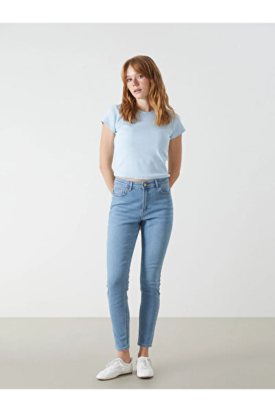 LC Waikiki LCW Jeans İndigo Push Up Kadın Jean Pantolon