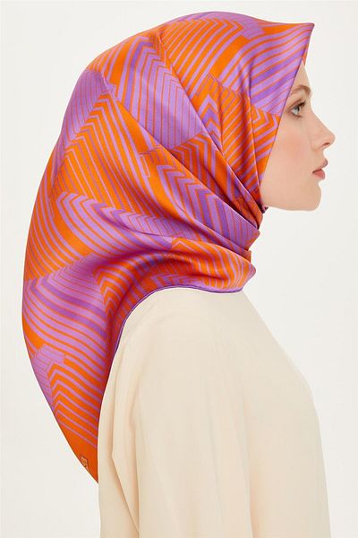 Armine Φουλάρι Twill Pure Silk 9218d 83 13
