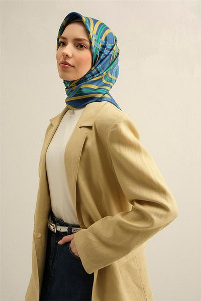 Armine Φουλάρι Sura με σχέδιο Pure Silk Science Μοντέλο No: 9333-80