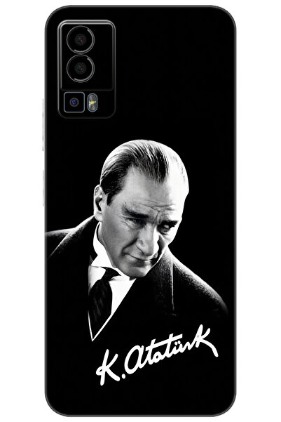 General Mobile GM 23 (G316) Uyumlu Kılıf Desen Baskılı Silikon Mustafa Kemal ...