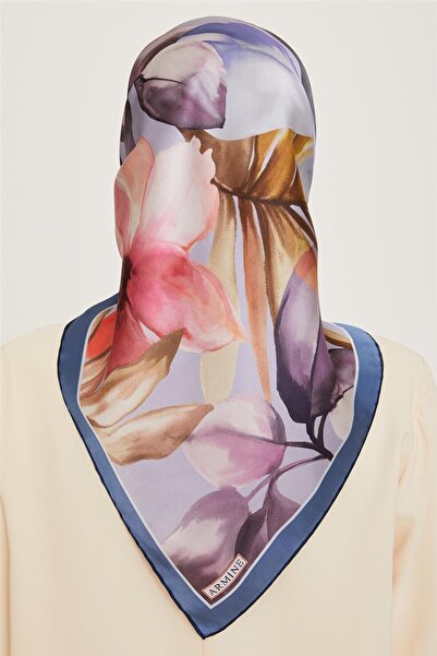 Armine İpek Eşarp 2025 Kış - 9205-36 Twill