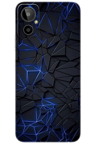 General Mobile GM 23 SE (G314) Uyumlu Kılıf Desen Baskılı Silikon Prizmatik T...