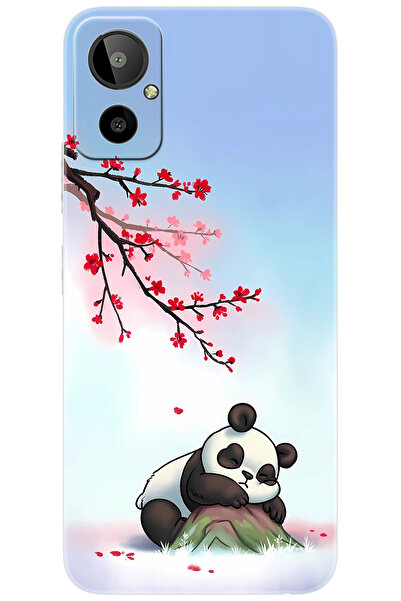 General Mobile GM 23 SE (G314) Uyumlu Kılıf Desen Baskılı Silikon Uyuyan Pand...