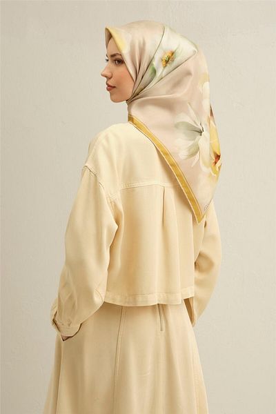 Armine Φουλάρι με σχέδιο Pure Silk Twill Μοντέλο: 9305-33