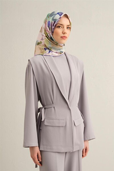 Armine Desenli Saf Ipek Sura Eşarp 9334- 33