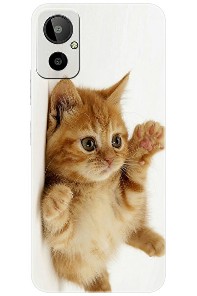 General Mobile GM 23 SE (G314) Uyumlu Kılıf Desen Baskılı Silikon Sevimli Ked...