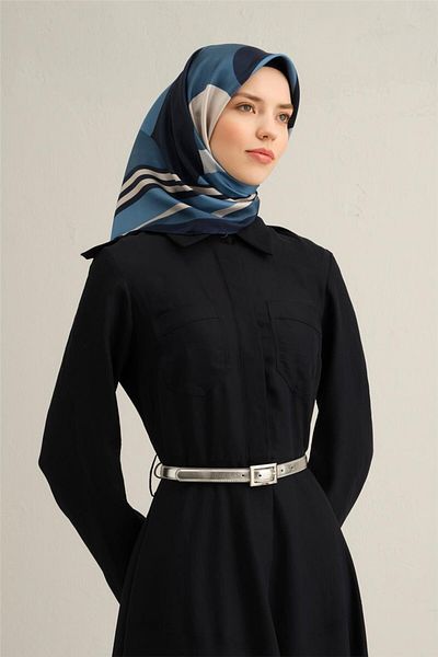 Armine Φουλάρι με σχέδιο - Pure Silk Twill 9313- 86