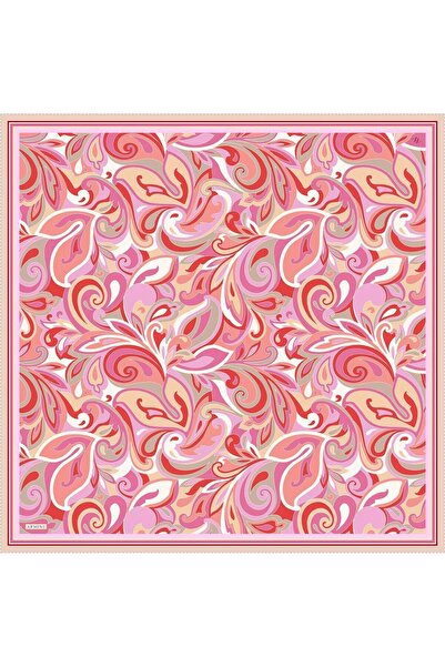 Armine Desenli Saf Ipek Twill Eşarp 9323- 33