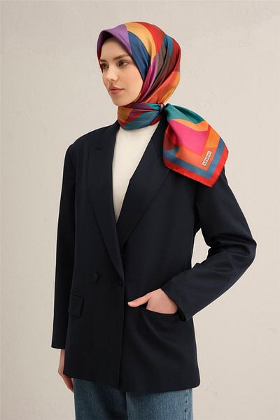 Armine Eșarfă Sura din mătase pură cu model 9331- 80