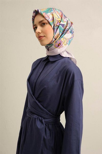 Armine Φουλάρι Sura από καθαρό μετάξι με σχέδιο 9332- 33