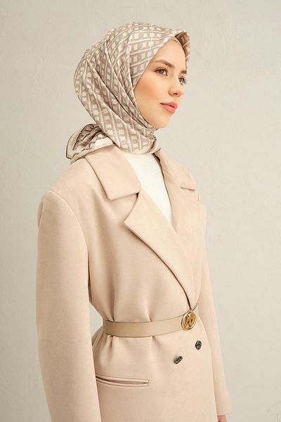 Armine Κασκόλ Sura από καθαρό μετάξι με σχέδιο 9301- 05