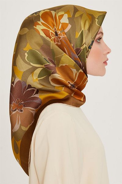 Armine Μαντήλι Twill Pure Silk 9238d 34