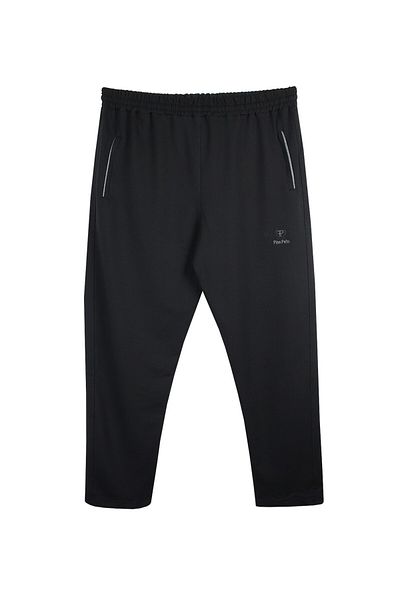 tambattal Ανδρική φόρμα Plus Size Bottom 2 Μαύρη κλωστή