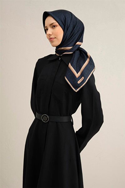 Armine Eșarfă clasică cu model Pure mătase Twill 9301D 52