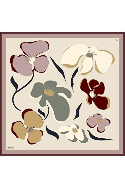 Armine Φουλάρι Sura από καθαρό μετάξι με σχέδιο