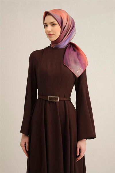 Armine Eșarfă Sura din mătase pură cu model 9308- 03
