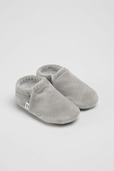 BabyZilla Non-Slip Sole, Velvet Baby Booties, Organic Cotton Lining, Home Boot Slippers, Nursery Shoes