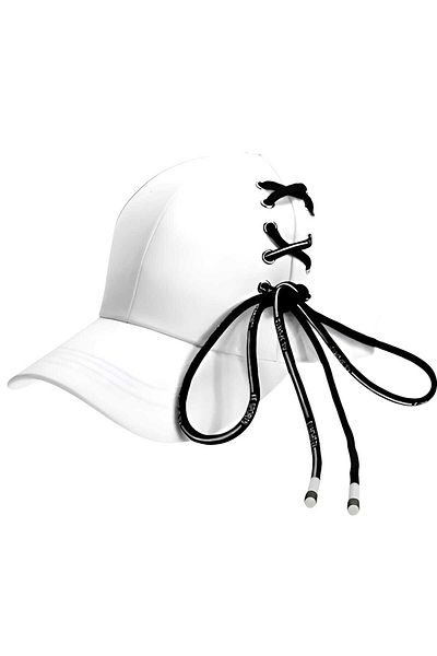 Trenderrs Καπέλο Unisex K Pop Design με ρυθμιζόμενο σχέδιο με κορδόνια στην πλάτη