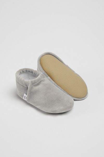 BabyZilla Non-Slip Sole, Velvet Baby Booties, Organic Cotton Lining, Home Boot Slippers, Nursery Shoes