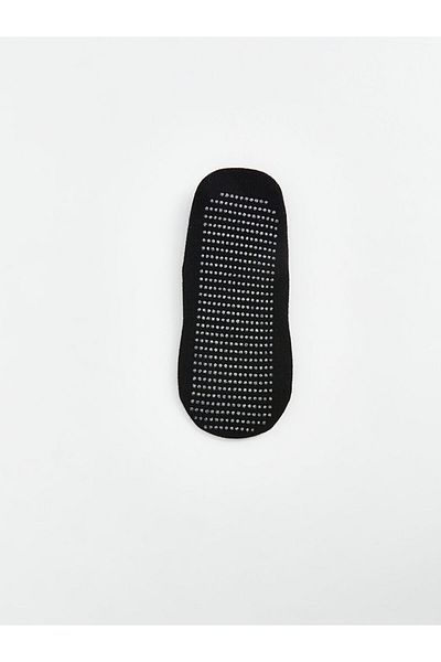 LC Waikiki Black Women's Plain Yoga and Pilates Socks