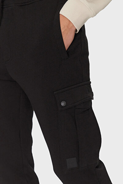BOSS Pamuklu Regular Fit Normal Bel Ribanalı Paça Jogger Pantolon Erkek PANTOLON 50542917 001