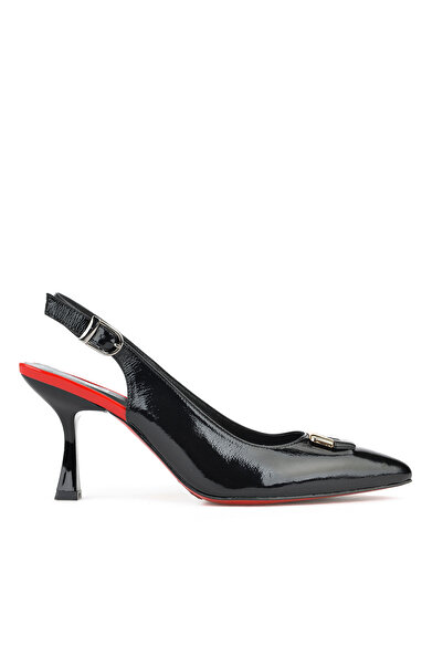 Ziya Жіночі шкіряні туфлі на підборах - чорні 1511030Z2430