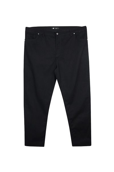 tambattal Large Size Lycra Jeans, Black Trousers