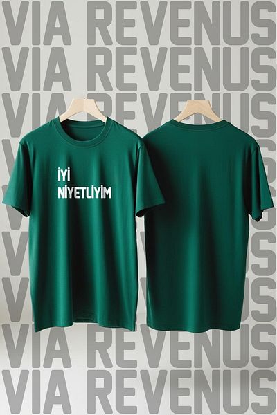 Vordevia I'm Good Faith Printed Ramadan Special Crew Neck Φαρδιά Εφαρμογή Unisex Tshirt
