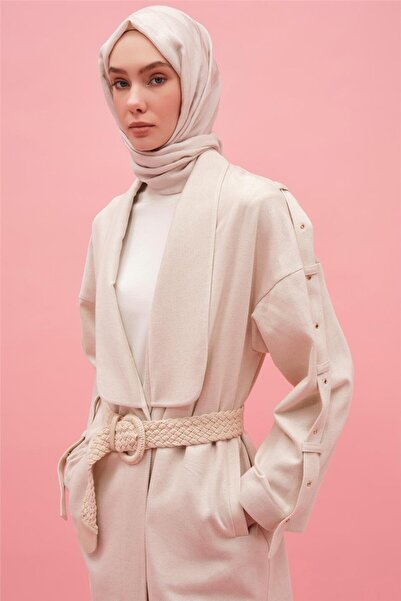 Armine Apolet Detaylı Ham Denim Giyçık 25y5806 Naturel