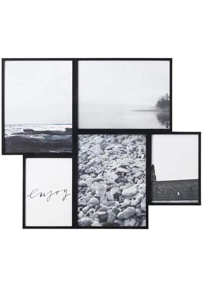 IKEA IKEA VAREKEL Collage Frame for 5 Photos, Black
