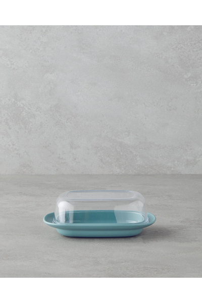 English Home Fausta Green Plastic Storage Container 17.4 X 12.5 X 6 cm