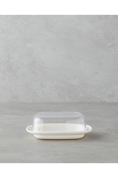English Home Fausta Cream Storage Container 17.4 X 12.5 X 6 cm