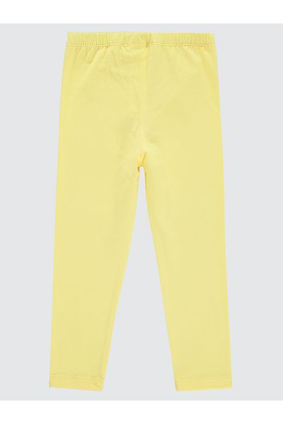 Civil Girls Girl's Leggings - Light Yellow 2-5 Years Old Electronic List