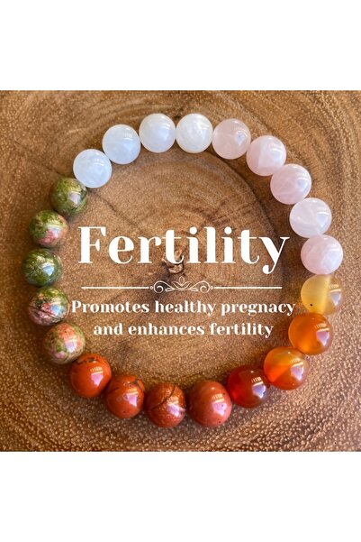 Choice MULTI 20cm 1pc/Fertility Bracelet - Healthy Pregnancy Bracelet Moonstone Healing Stone Beaded Jewelr