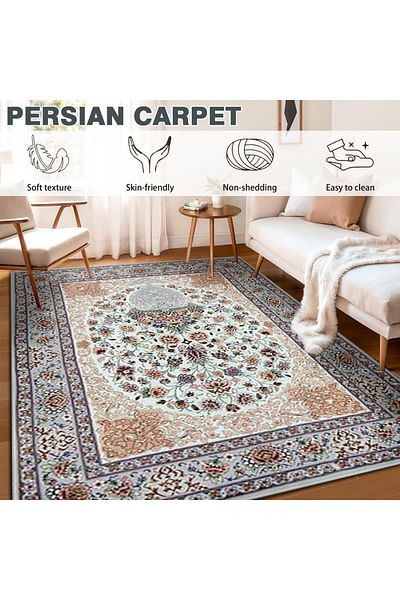 EqiEch Carpet,Area Rugs,Soft Floor Mat,Washable& Anti-Slip,Floor Rugs,Indoor Accent Carpet