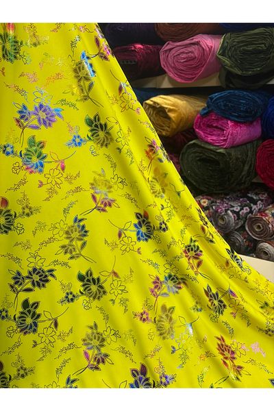 MEKİK MANİFATURA Multi Clour Licra Solid Fabric