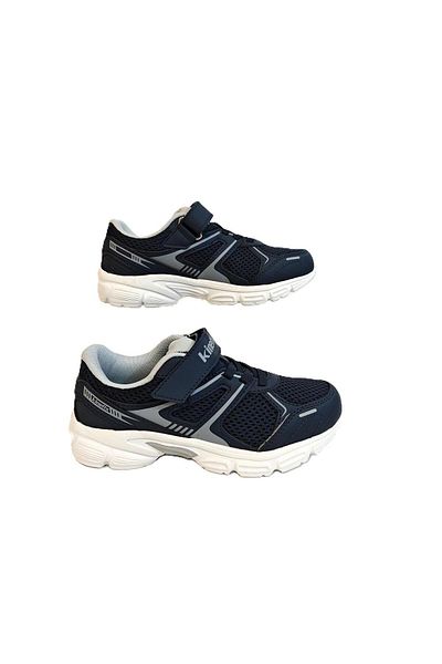 Kinetix Arion Fx Navy Blue Velcro Walking Running Children's Sports Shoes