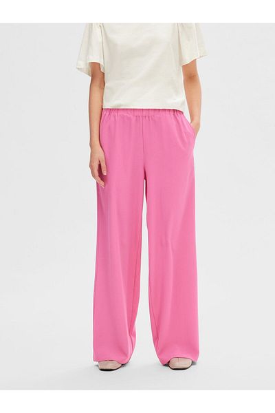 Selected Femme Hose mit weitem Bein Klassische